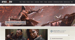 Desktop Screenshot of pressakey.com